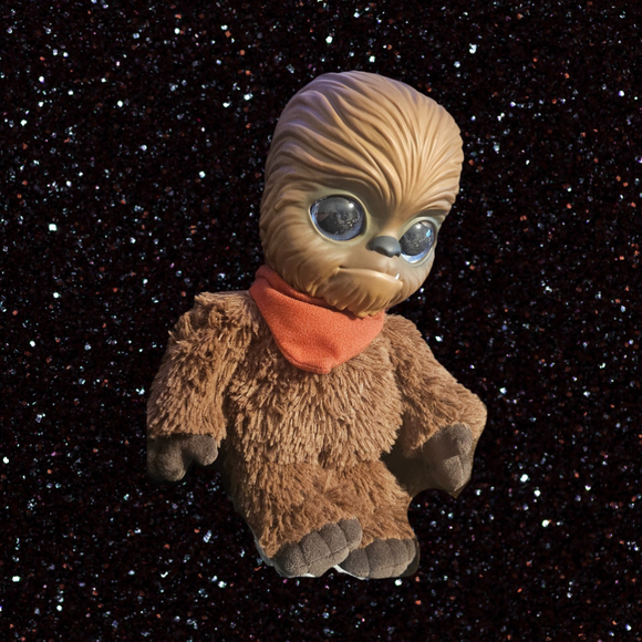 Star wars Baby Chewbacca Plush Toy Brown Orange - Picture 2 of 5